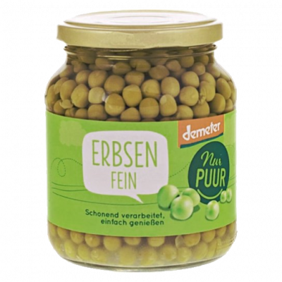 Erbsen im Glas (350g) NEU